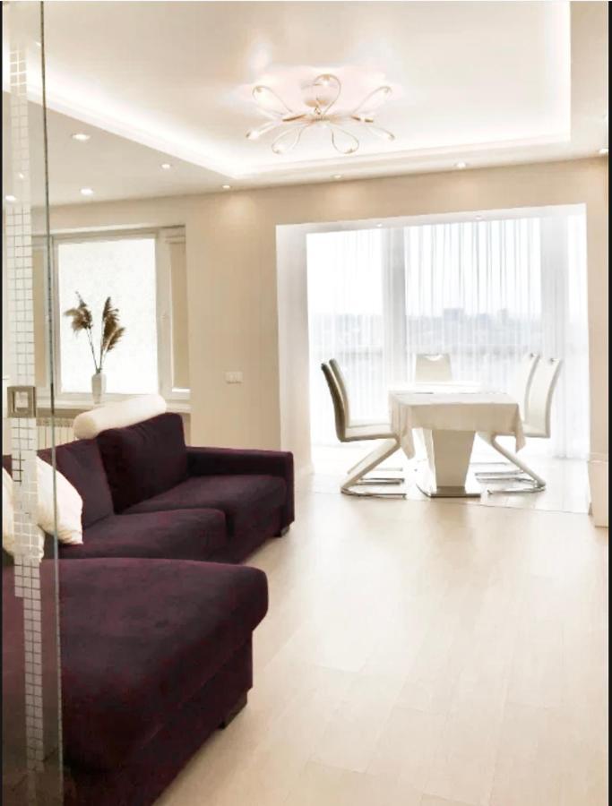 Lux Most City Area, Panoramic River View, New Tower Ντνιπροπετρόφσκ Εξωτερικό φωτογραφία